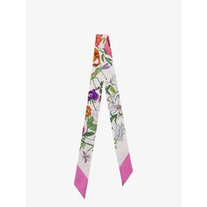 Gucci Women Gucci Flora Silk Twill Bandeau